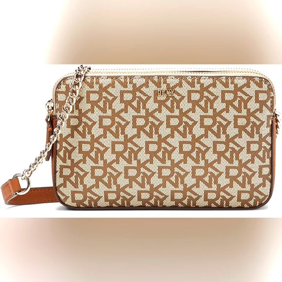 Dkny Bags Dkny Veronica Crossbody Double Zip Nwt Yellow Poshmark